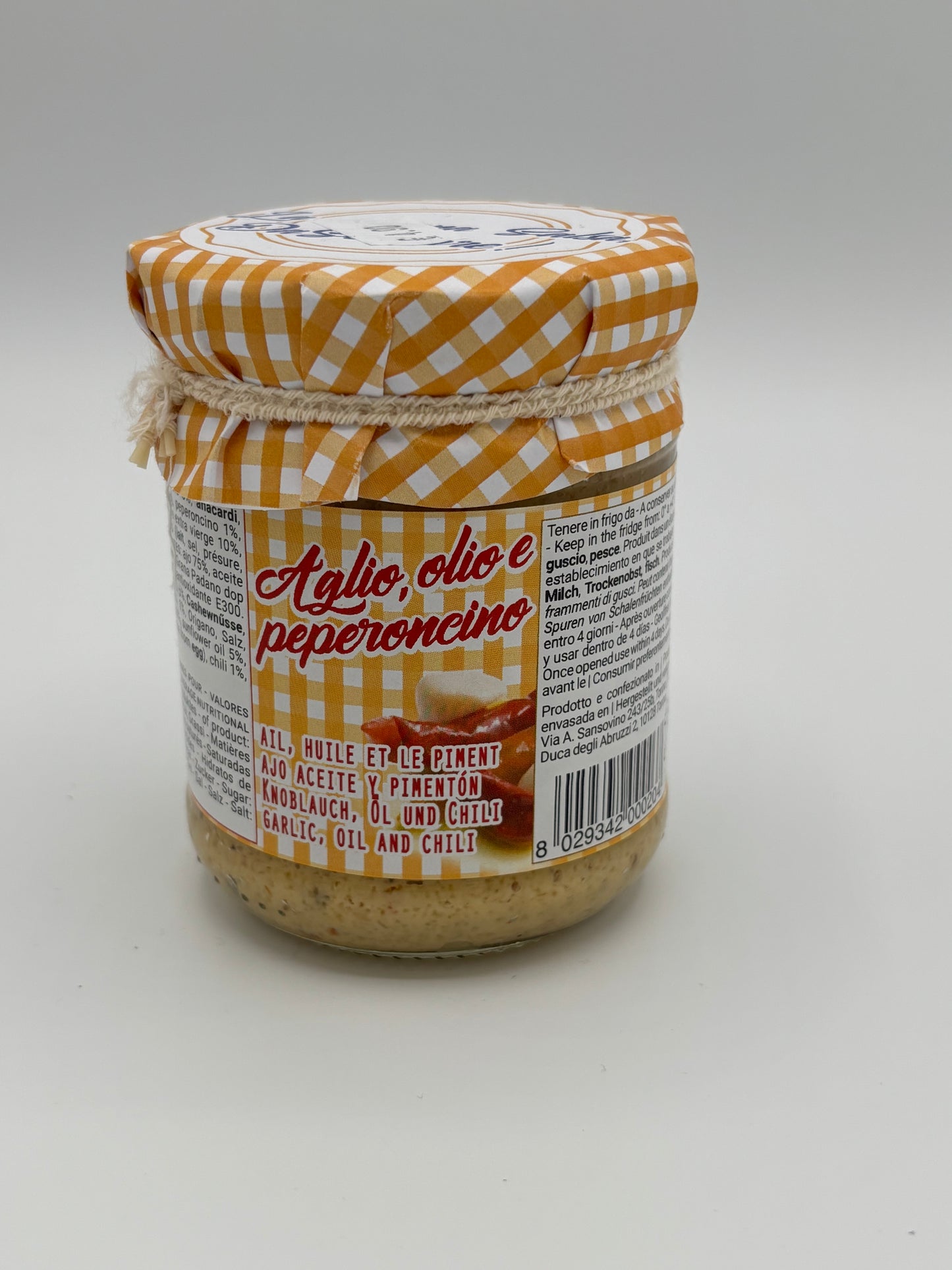 Pesto Aglio, olio e peperoncino