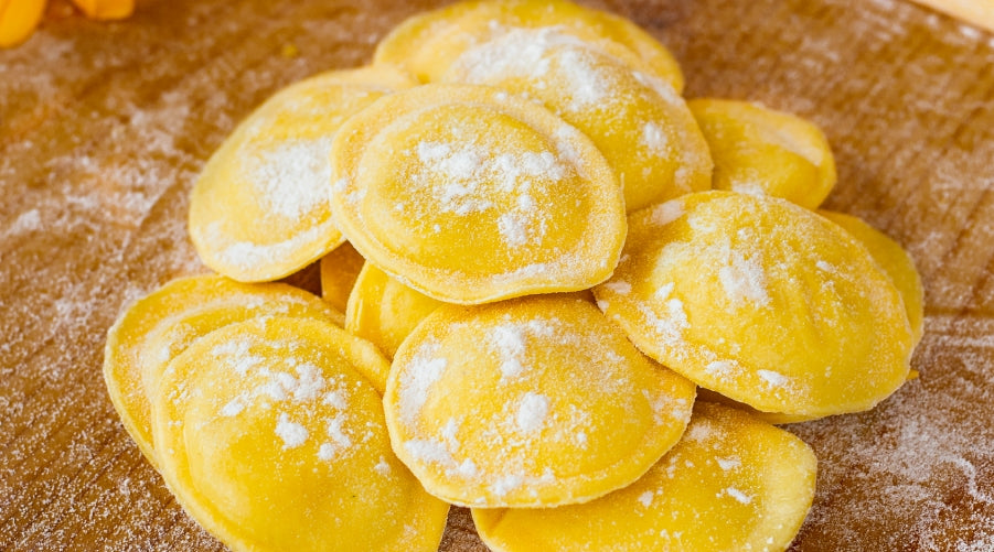 Schafskäse und karamellisierte Zwiebeln