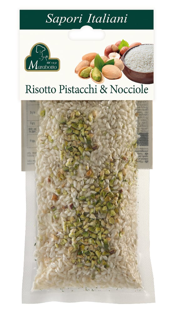 Risotto aux pistaches et aux noix