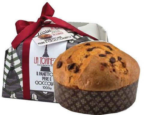 Panettone Birne und Schokolade