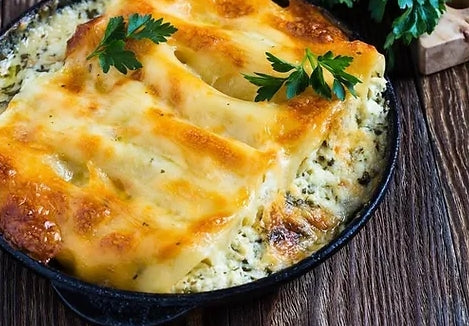 Cannelloni Spinat und Ricotta