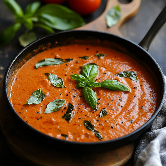 Sauce Tomates à la crème