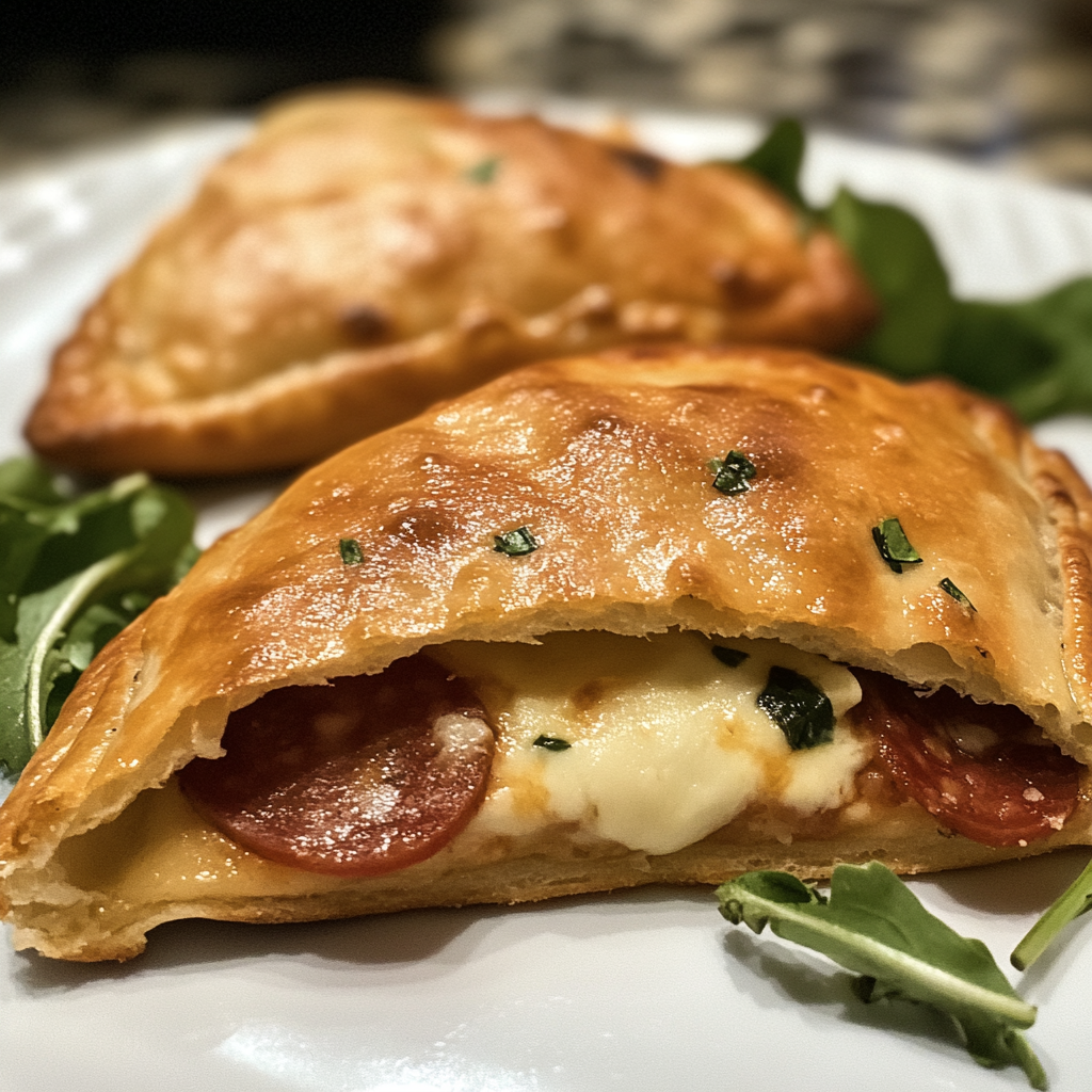 Panzerotti Salami Pikant
